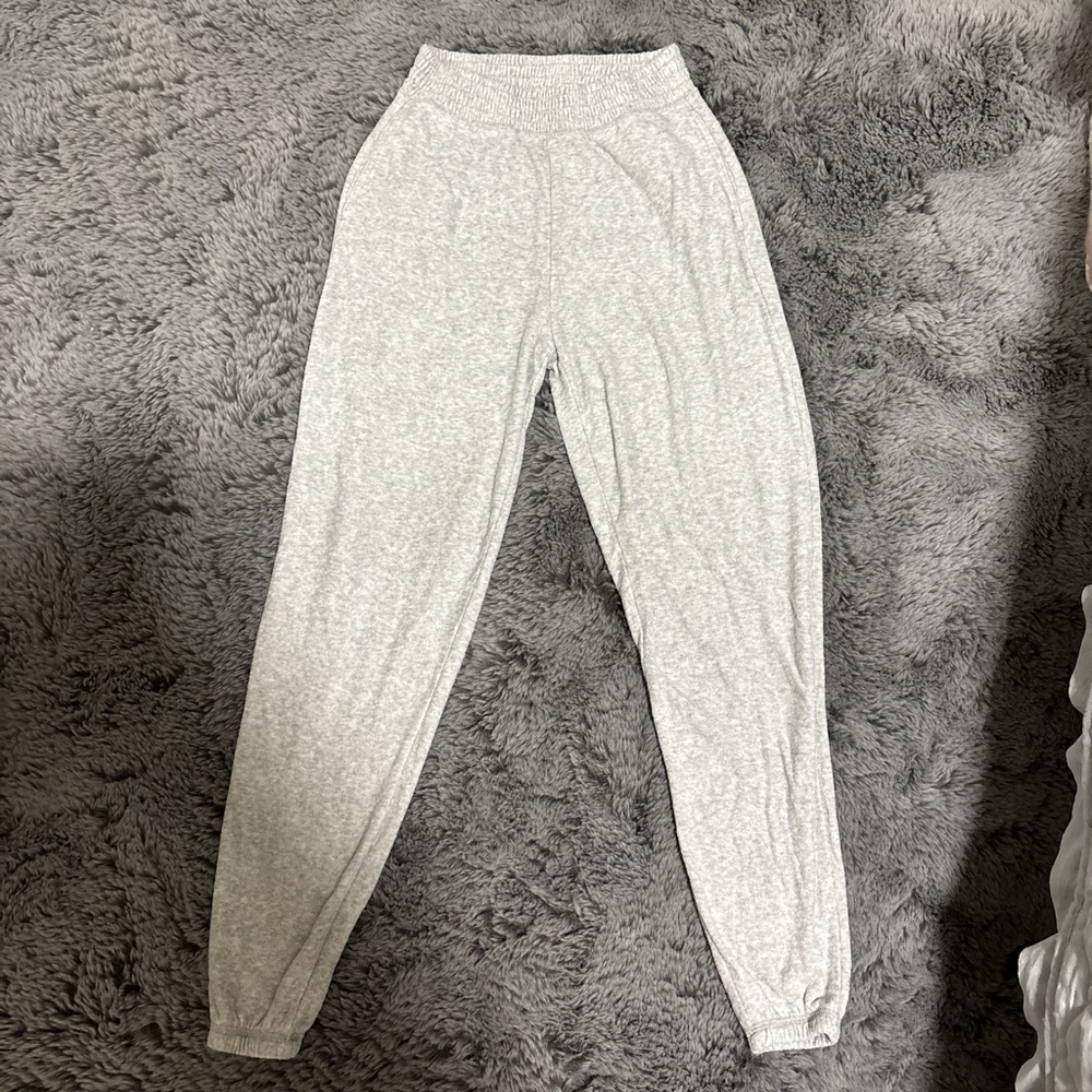 Gilly Hicks Light Gray Track Pants